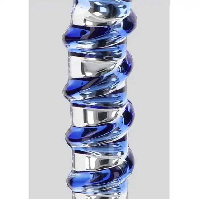 ToyJoy - G-Spot Gemstone. Luksusowe szklane dildo z wypustkami idealne do punktu G