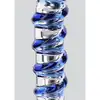ToyJoy - G-Spot Gemstone. Luksusowe szklane dildo z wypustkami idealne do punktu G