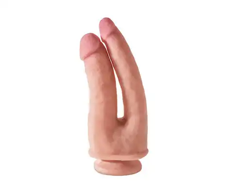 Podwójna penetracja w prawdziwie realistycznym kształcie. King Cock.