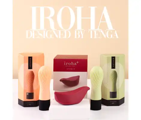 Iroha - Designerskie stymulatory dla kobiet sygnowane marką Tenga. Poczuj luksusową przyjemność!