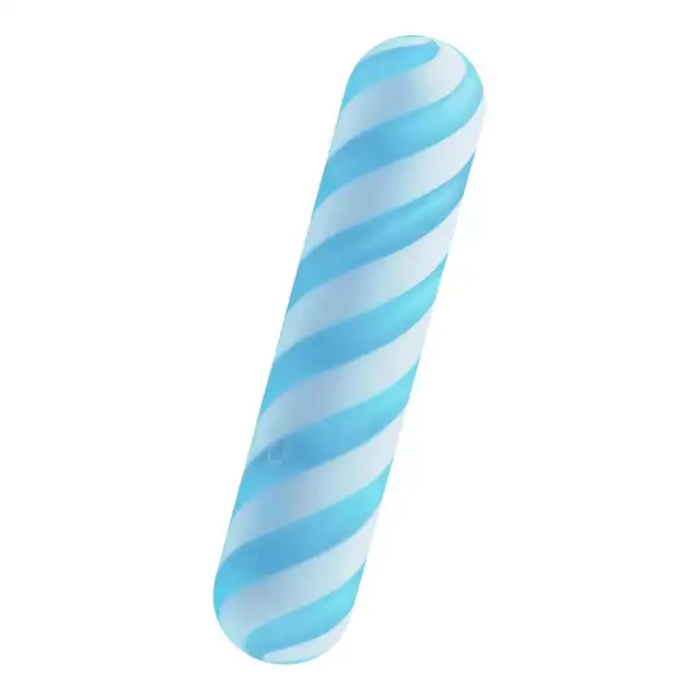 Dream Toys – Glitz Blue For You. Wodoodporny wibrator typu bullet z 10 trybami i precyzyjną końcówką