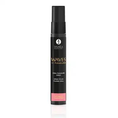 Shunga – Waves Pleasure Spray Water Melon. Smakowy spray do seksu oralnego, zwiększający wilgotność i doznania smakowe