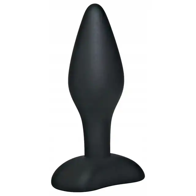 You2Toys – Black Velvets Anal Plug. Silikonowy plug o anatomicznym kształcie z przyssawką 