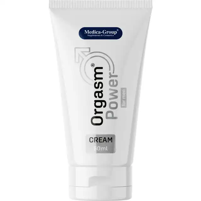 Orgasm Power - Cream For Men 50 ml - Krem na wzmocnienie erekcji - Energia i intensywność w jednym kremie.