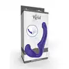Toy Joy - Get Real Strapless Strap-on Silicone 23 cm. Bezpaskowy strapon z masażem łechtaczki.