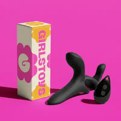 Girls Toys - Model Mandelieu, wibrator dla par z ringiem i stymulatorem łechtaczki. 7 trybów wibracji, silikon przyjazny dla ciała. Więcej bliskości, więcej doznań.