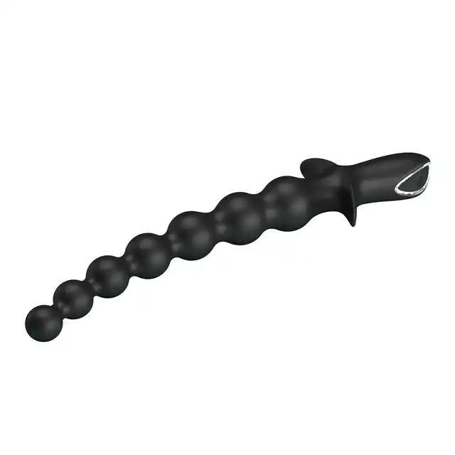 Pretty Love – Dedron. Wibrujące koraliki analne z 10 trybami wibracji i ergonomicznym uchwytem.