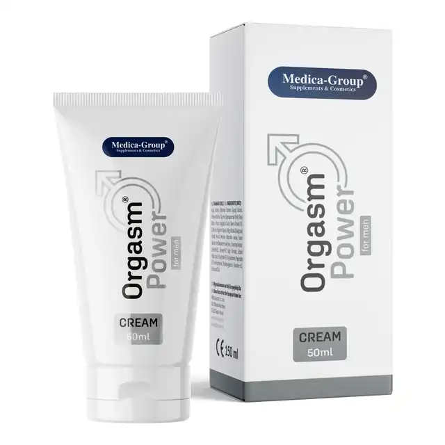 Orgasm Power - Cream For Men 50 ml - Krem na wzmocnienie erekcji - Energia i intensywność w jednym kremie.