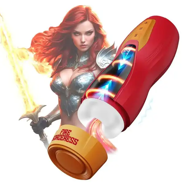 Masturs - Solara, Fire Sorceress. Masturbator wielofunkcyjny.