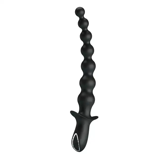 Pretty Love – Dedron. Wibrujące koraliki analne z 10 trybami wibracji i ergonomicznym uchwytem.