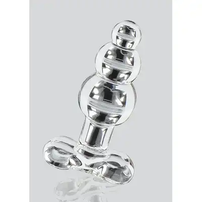 ToyJoy - Glass Worx. Crystal Anal Jewel. Szklany, plug z 3 stopniami o roznych wymiarach. Idealny i higieniczny maksymalnie. 