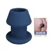 Mr. Play Jack Anal Plug S. Niebieski, silikonowy tunel analny 7,7 cm długości i 3,1 cm średnicy wewnętrznej