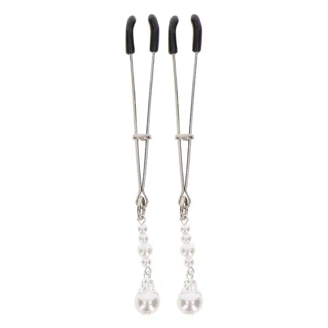 Taboom – Tweezers With Pearls Silver. Eleganckie klamerki na sutki dla początkujących i nie tylko.