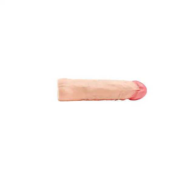 Simple Pleasure - nakładka z cyberskóry, 17,5 cm - Więcej objętości. Więcej realizmu. Więcej wrażeń!