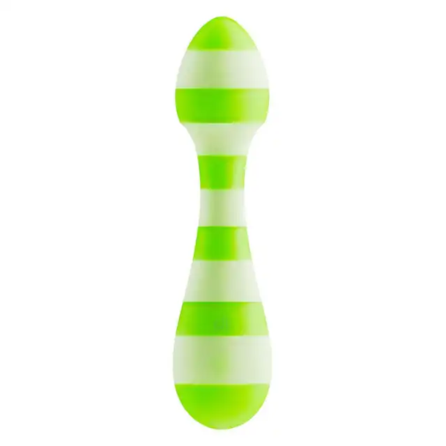 Dream Toys – Glitz Green Girl. Podróżny masażer różdżka z 10 trybami i elastyczną głowicą