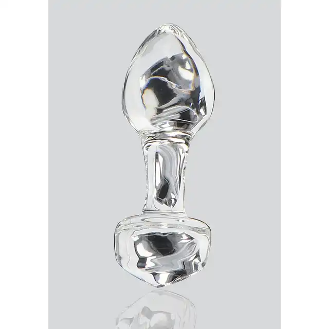 ToyJoy - Glass Worxx.  Anal Stargazer Szklany korek. Idealny kształt. 5,7 cm