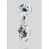 ToyJoy - Glass Worxx.  Anal Stargazer Szklany korek. Idealny kształt. 5,7 cm