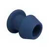 Mr. Play Jack Anal Plug S. Niebieski, silikonowy tunel analny 7,7 cm długości i 3,1 cm średnicy wewnętrznej