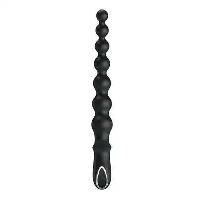 Pretty Love – Dedron. Wibrujące koraliki analne z 10 trybami wibracji i ergonomicznym uchwytem.