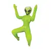 To Infinity 41SFA – Dmuchana lalka UFO PVC 112 cm. Zielona kosmitka z trzema piersiami i 2 otworami penetracyjnymi. Rozkosz nie z tego świata 