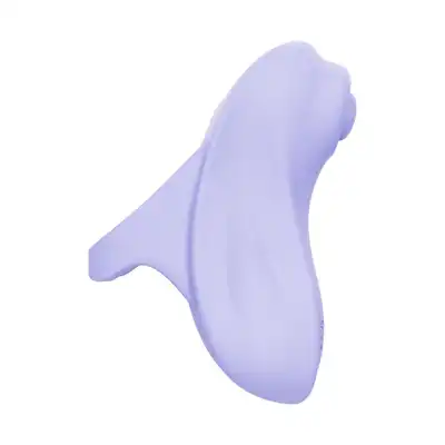 Teazers – Finger Vibrator Tapping Toy Purple. Kompaktowy wibrator palcowy z funkcją rytmicznego „tappingu” i 10 programami stymulacji
