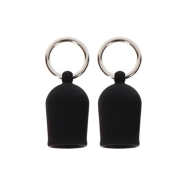 Taboom - Pierced Nipple Suckers - Czarne przyssawki do sutków - Podkręć intensywność każdego dotyku.