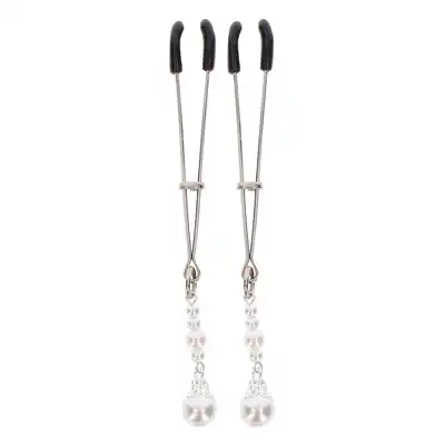 Taboom – Tweezers With Pearls Silver. Eleganckie klamerki na sutki dla początkujących i nie tylko.