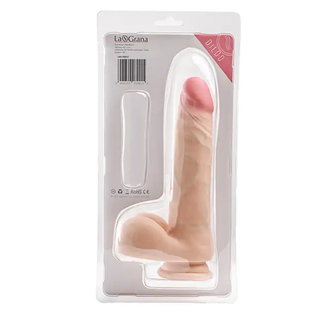 Simple Pleasure - dildo z cyberskóry, 23 cm - Mega realistyczne dildo, które nie idzie na kompromisy!