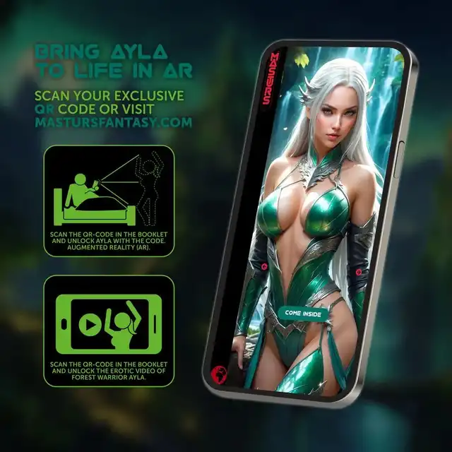 Masturs - Ayla. Forest Warrior. Wielofunkcyjny masturbator.