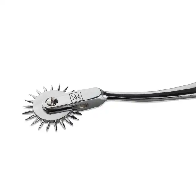 Sinner – Pinwheel with 1 Wheel. Metalowy pinwheel do intensywnej, zmysłowej stymulacji skóry