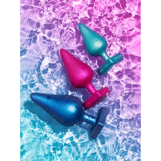 ROMP by Womanizer – Luster Anal Kit. Zestaw 3 silikonowych korków analnych dla początkujących i spragnionych nowych doznań.