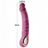 B-Series – Realistic Vibrator Purple. Realistyczny wibrator silikonowy z 10 trybami wibracji, ładowaniem USB i wodoodporną konstrukcją