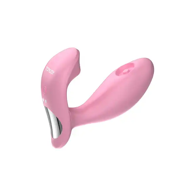 ToyJoy - Flamingo Pulsating G-spot Vibrator. Do punktu G i łechtaczki. Różowy. Solo i na randki.
