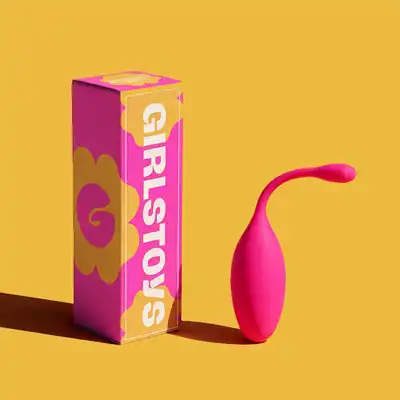 Girls Toys - Jajeczko Massarotti. Różowe, silikonowe jajeczko wibrujące, ładowane na USB