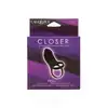 CalExotics – Closer. Wibrujący pierścień podwójny z 10 trybami, pamięcią ustawień i wodoodporną konstrukcją IPX7