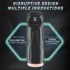 B-Series Power - Luxury Masturbator Premium Rechargable Multifuncions 04. Luksusowy masturbator z 9 trybami wibracji, 9 poziomami ssania, USB-C i wodoodpornością IPX6.