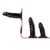 Easy Toys - Tripple Dildo Harness. Strap-on potrójna przyjemność. 