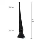 Extreme by Hidden Desire Anal Trainer 60 cm - Ekstremalnie Długi Korek Analny PVC - Mocna propozycja dla zaawansowanych.