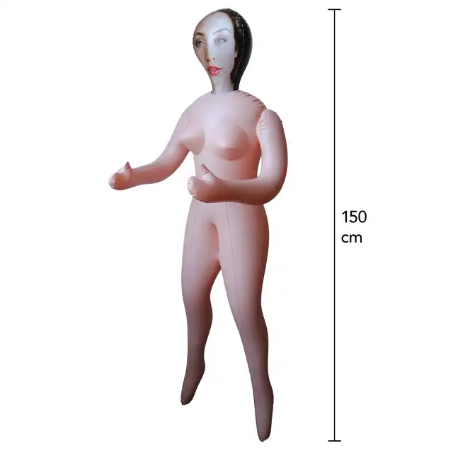 Hidden Desire - Thirsty Tiffany Inflatable Doll - Seksowna dmuchana lalka z dwoma otworami do penetracji. 150 cm przyjemności!