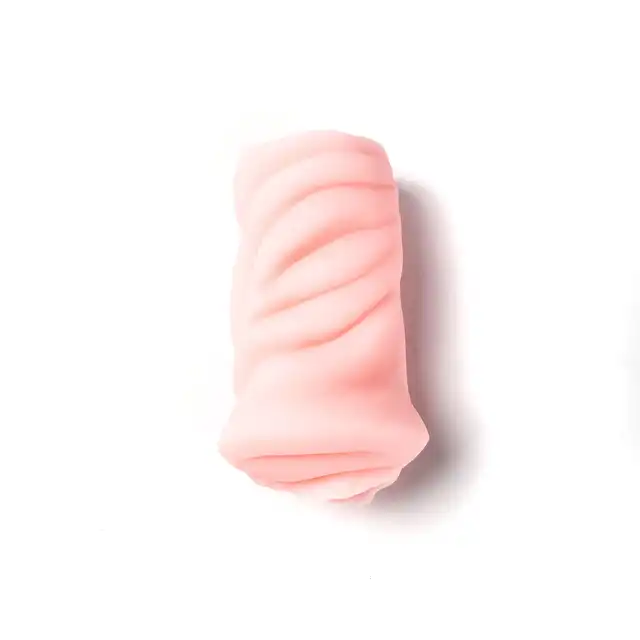 Simple Pleasure - Wagina jak żywa. Naturalne wnętrze. Wygodna. Mięsista, poręczna 300 gram wagi. 