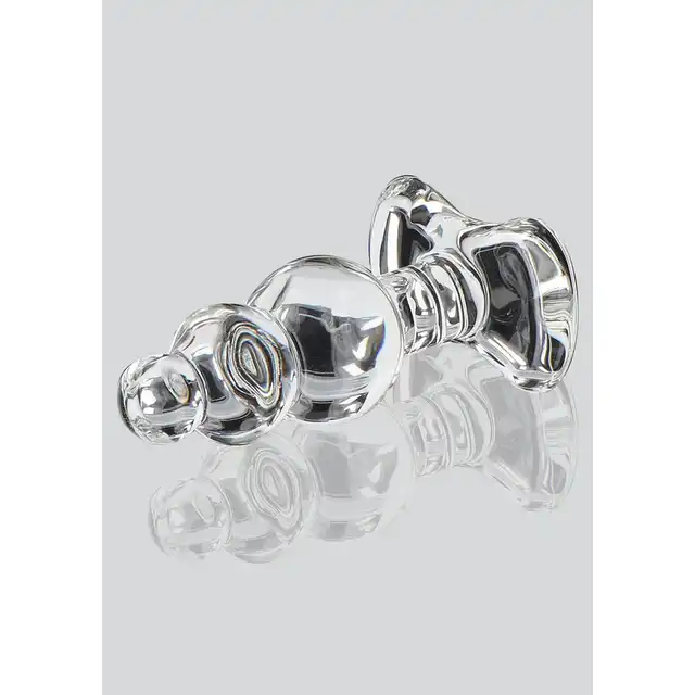 ToyJoy - Glass Worx. Crystal Anal Jewel. Szklany, plug z 3 stopniami o roznych wymiarach. Idealny i higieniczny maksymalnie. 