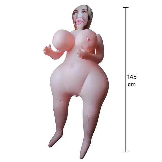 Hidden Desire - Heavy Heather Inflatable Doll. Pełnowymiarowa dmuchana lalka erotyczna o krągłych kształtach i realistycznych doznaniach
