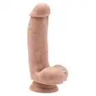 ToyJoy - Get Real Dildo. Realistyczne, nieduże 15 cm z mocną przyssawką i jądrami