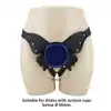 Pretty Love – Wells. Zestaw dildo 15cm z silikonową uprzężą i innowacyjnym systemem mocowania push-and-play