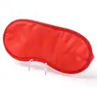 Simple Pleasure - Maska na oczy satynowa, czerwona.  Odkryj przyjemność zmysłowej tajemnicy!
