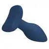 Mr. Play - Bulb Anal Plug L. Niebieska silikonowa wtyczka analna z masywną końcówką. 12,1 cm długości