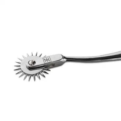 Sinner – Pinwheel with 1 Wheel. Metalowy pinwheel do intensywnej, zmysłowej stymulacji skóry