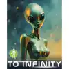 To Infinity 35SFA – Dmuchana lalka UFO PVC 153 cm. Zielona stojąca kosmitka z 3 piersiami. Kobieta nie z tej ziemi!