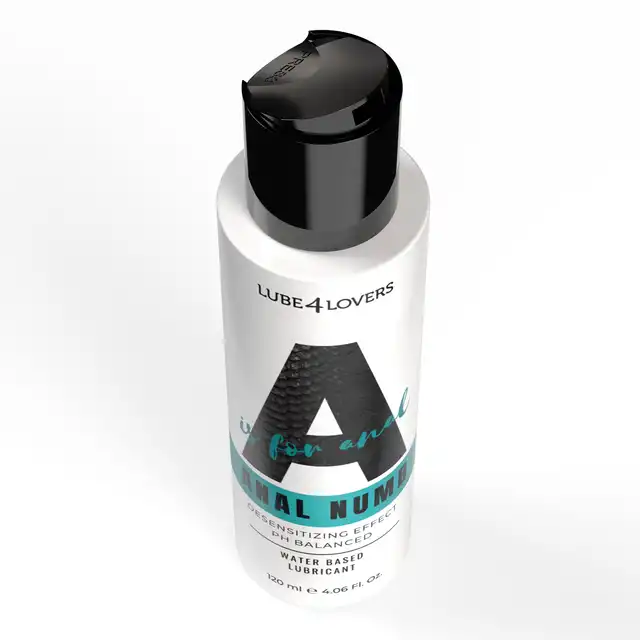 Toyz4Lovers - Anal Lubricant A is for Anal Numb. Wodny lubrykant analny z delikatnym efektem znieczulającym i chłodzącym 120 ml