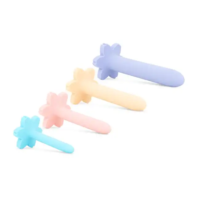 Teazers – Vagina Dilator Set 4pcs. Zestaw czterech silikonowych dilatorów do komfortowego i stopniowego rozszerzania pochwy
